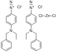 4-DIAZO-N-BENZYL-N-ETHYLANILINE CHLORIDE ZINC CHLORIDE CAS#: 68459-97-2