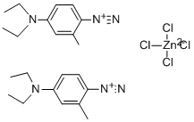 4-DIETHYLAMINO-2-METHYLBENZENEDIAZONIUM CHLORIDE HEMI(ZINC CHLORIDE) SALT CAS#: 60869-69-4