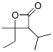 4-Ethyl-3-isopropyl-4-methyl-1-oxacyclobutan-2-one CAS#: 69928-30-9
