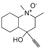 4-Ethynyl-1,2-dimethyldecahydro-4-quinolinol 1-oxide CAS#: 62299-69-8