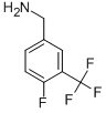 4-FLUORO-3-(TRIFLUOROMETHYL)BENZYLAMINE CAS#: 67515-74-6