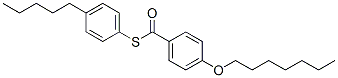 4-(Heptyloxy)thiobenzoic acid S-(4-pentylphenyl) ester CAS#: 61519-00-4