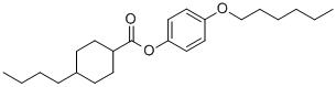 4-Hexyloxyphenyl 4-butylcyclohexanecarboxylate CAS#: 67679-60-1