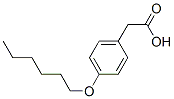 4-(Hexyloxy)phenylacetic acid CAS#: 60003-46-5