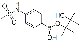 4-METHANESULFONYLAMINOPHENYLBORONIC ACID, PINACOL ESTER CAS#: 616880-14-9