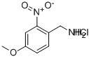 4-METHOXY-2-NITROBENZYLAMINE Hydrochloride CAS#: 67567-35-5
