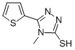 4-METHYL-5-(2-THIENYL)-4H-1,2,4-TRIAZOLE-3-THIOL CAS#: 68744-66-1