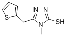 4-METHYL-5-(THIEN-2-YLMETHYL)-4H-1,2,4-TRIAZOLE-3-THIOL CAS#: 667435-87-2
