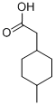 4-METHYLCYCLOHEXANEACETIC ACID CAS#: 6603-71-0
