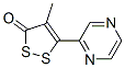 4-Methyl-5-(pyrazin-2-yl)-3H-1,2-dithiol-3-one CAS#: 64224-71-1