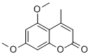 4-Methyl-5,7-dimethoxycoumarin CAS#: 6093-80-7