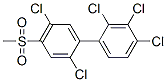4-Methylsulfonyl-2,2',3',4',5-pentachlorobiphenyl CAS#: 66640-59-3