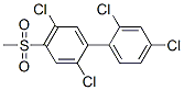 4-Methylsulfonyl-2,2',4',5-tetrachlorobiphenyl CAS#: 69797-52-0