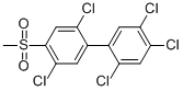 4-Methylsulfonyl-2,2',4',5,5'-pentachlorobiphenyl CAS#: 66640-61-7