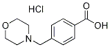 4-(Morpholin-4-ylmethyl)benzoic acid hydrochloride CAS#: 65101-82-8