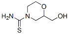 4-Morpholinecarbothioamide, 2-(hydroxymethyl)- CAS#: 561013-24-9