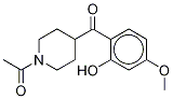 4-(N-Acetyl)piperidinyl 2-(5-Methoxy)phenol Ketone CAS#: 64671-18-7