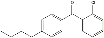 4-N-BUTYL-2'-CHLOROBENZOPHENONE CAS#: 64357-55-7