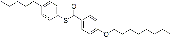 4-(Octyloxy)benzenecarbothioic acid S-(4-pentylphenyl) ester CAS#: 61519-05-9