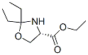 4-Oxazolidinecarboxylicacid,2,2-diethyl-,ethylester,(4S)-(9CI) CAS#: 560132-26-5