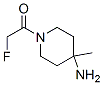 4-Piperidinamine, 1-(fluoroacetyl)-4-methyl- (9CI) CAS#: 651056-99-4