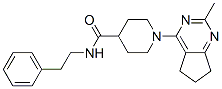4-Piperidinecarboxamide, 1-(6,7-dihydro-2-methyl-5H-cyclopentapyrimidin-4-yl)-N-(2-phenylethyl)- (9CI) CAS#: 606135-89-1