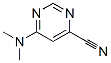 4-Pyrimidinecarbonitrile, 6-(dimethylamino)- (9CI) CAS#: 65735-63-9