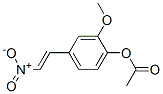 4-acetoxy-3-methoxy-omega-nitrostyrene CAS#: 6622-95-3