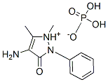 4-amino-1,2-dihydro-1,5-dimethyl-3-oxo-2-phenyl-3H-pyrazolium dihydrogen phosphate CAS#: 68258-97-9