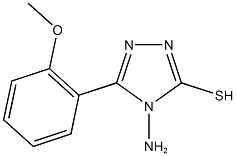 4-amino-5-(2-methoxyphenyl)-2H-1,2,4-triazole-3-thione CAS#: 61019-26-9