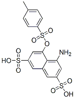 4-amino-5-(tosyloxy)naphthalene-2,7-disulfonic acid CAS#: 6837-93-0