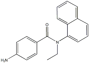 4-amino-N-ethyl-N-1-naphthylbenzamide CAS#: 6361-29-1