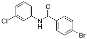 4-bromo-N-(3-chlorophenyl)benzamide CAS#: 67764-29-8