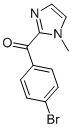 (4-bromophenyl)(1-methyl-1H-imidazol-2-yl)methanone CAS#: 698355-62-3