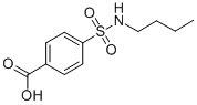 4-(butylsulfamoyl)benzoic acid CAS#: 6306-16-7