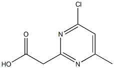 (4-chloro-6-MethylpyriMidin-2-yl)acetic acid CAS#: 66621-89-4