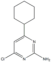 4-chloro-6-cyclohexylpyrimidin-2-amine CAS#: 688782-65-2