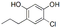 4-chloro-6-propyl-benzene-1,3-diol CAS#: 6298-86-8
