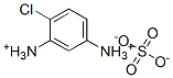 4-chlorobenzene-1,3-diammonium sulphate CAS#: 68239-80-5