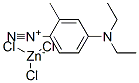 4-(diethylamino)-2-methylbenzenediazonium trichlorozincate CAS#: 6087-58-7