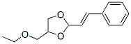 4-(ethoxymethyl)-2-(2-phenylethenyl)-1,3-dioxolane CAS#: 6308-09-4