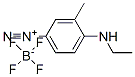 4-(ethylamino)-3-methylbenzenediazonium tetrafluoroborate CAS#: 6087-59-8