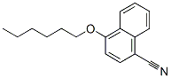 4-hexyloxynaphthalene-1-carbonitrile CAS#: 66052-05-9