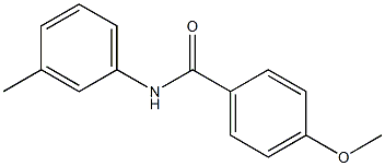 4-methoxy-N-(3-methylphenyl)benzamide CAS#: 7464-53-1