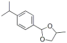 4-methyl-2-(4-propan-2-ylphenyl)-1,3-dioxolane CAS#: 61683-79-2