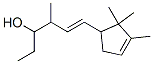 4-methyl-6-(2,2,3-trimethylcyclopent-3-en-1-yl)hex-5-en-3-ol CAS#: 67801-25-6