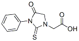 4-oxo-3-phenyl-2-thioxoimidazolidine-1-acetic acid CAS#: 62609-86-3