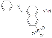 4-(phenylazo)-7-sulphonatonaphthalene-1-diazonium CAS#: 66375-40-4