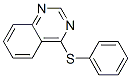 4-phenylsulfanylquinazoline CAS#: 6344-76-9