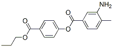 4-(propoxycarbonyl)phenyl 3-amino-4-methylbenzoate CAS#: 67603-68-3